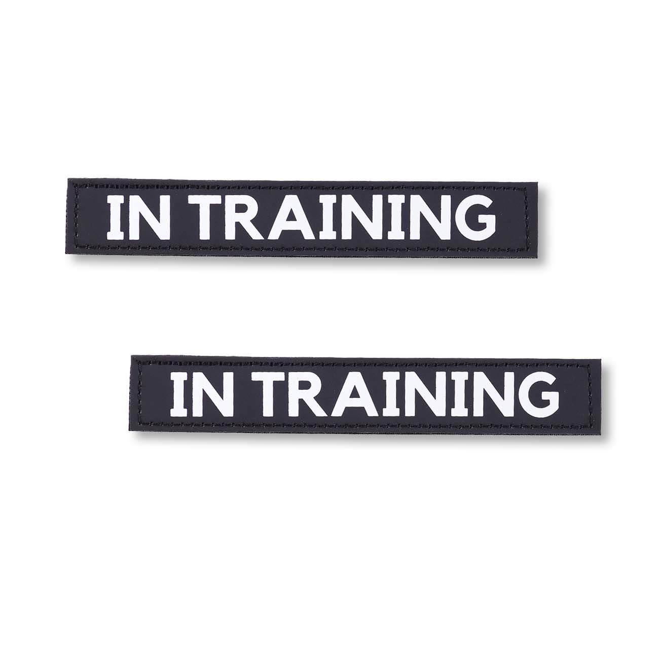 "IN TRAINING" Text Patch (2 pcs)