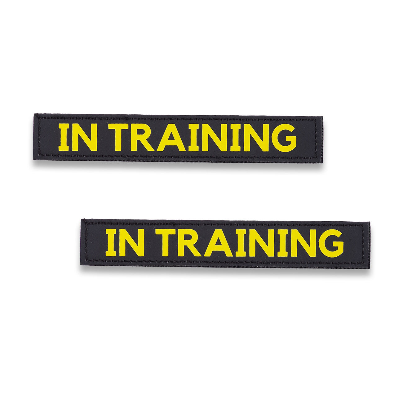"IN TRAINING" Text Patch (2 pcs)