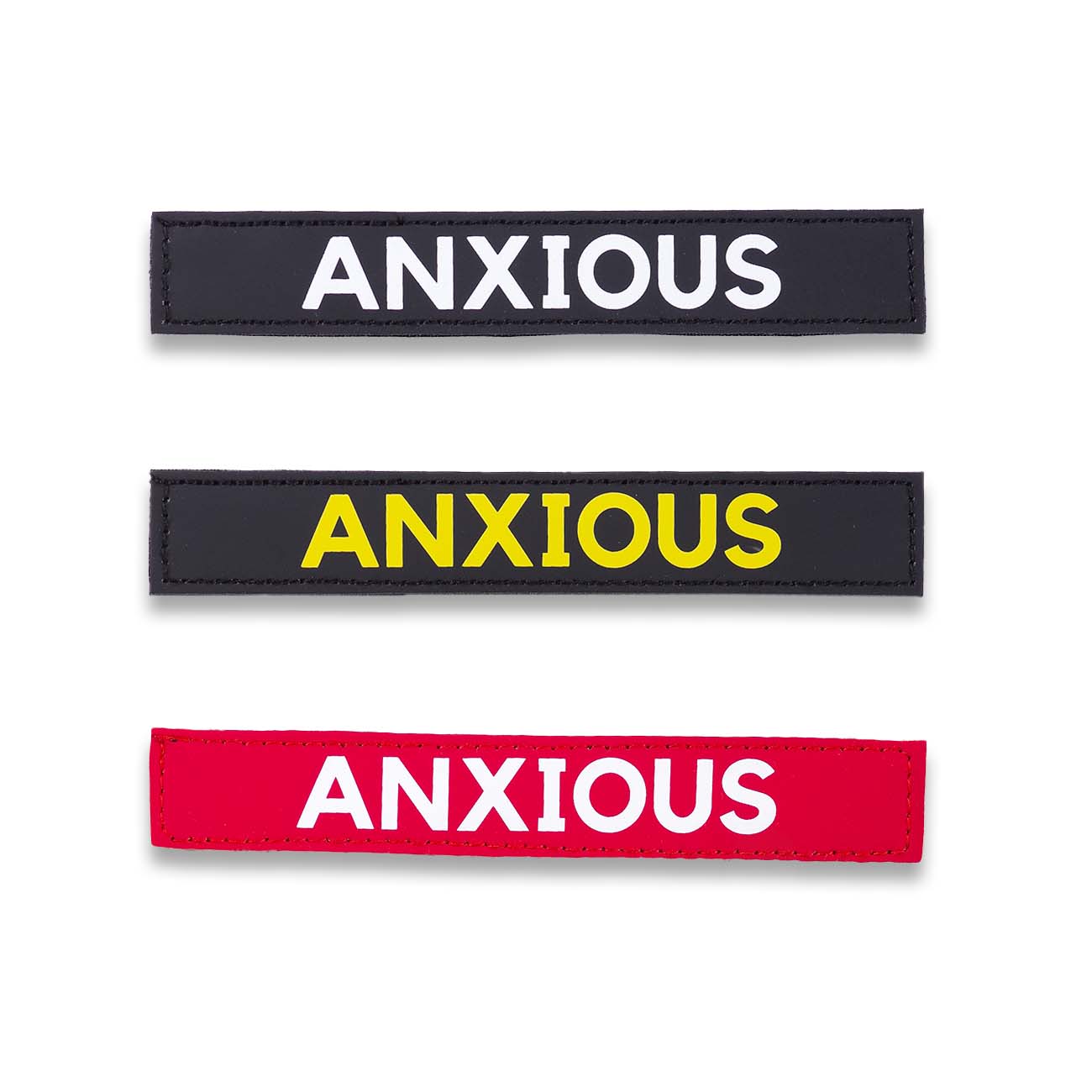"ANXIOUS" Text Patch (2 pcs)