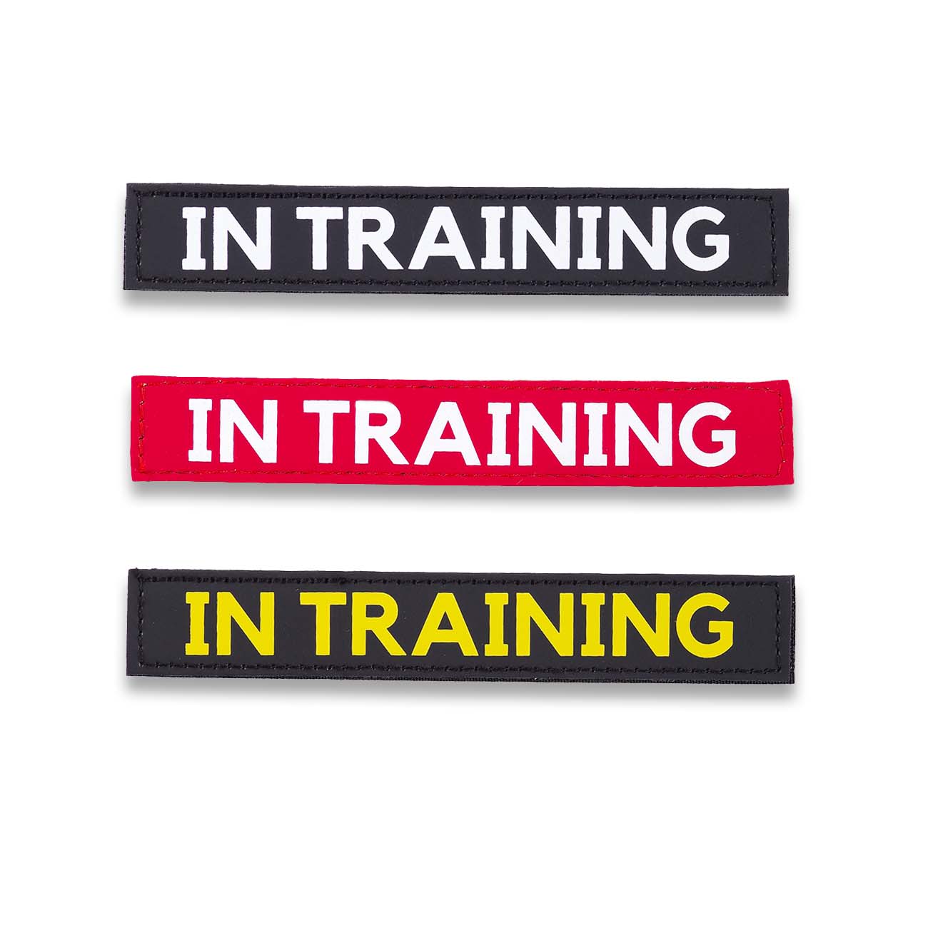 "IN TRAINING" Text Patch (2 pcs)