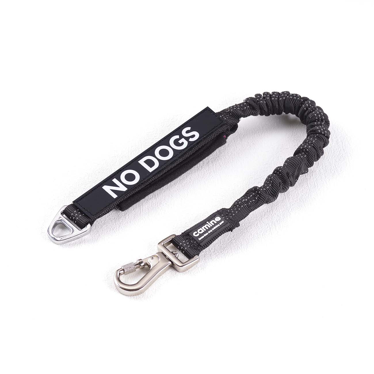 "NO DOGS" Text Patch (2 pcs)