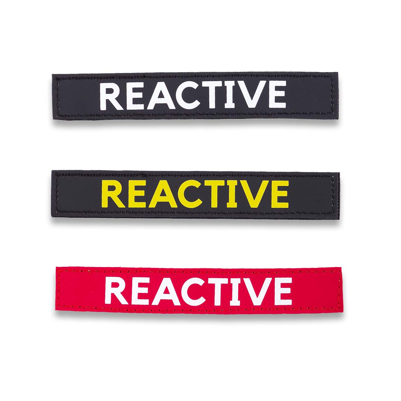 "REACTIVE" Text Patch (2 pcs)