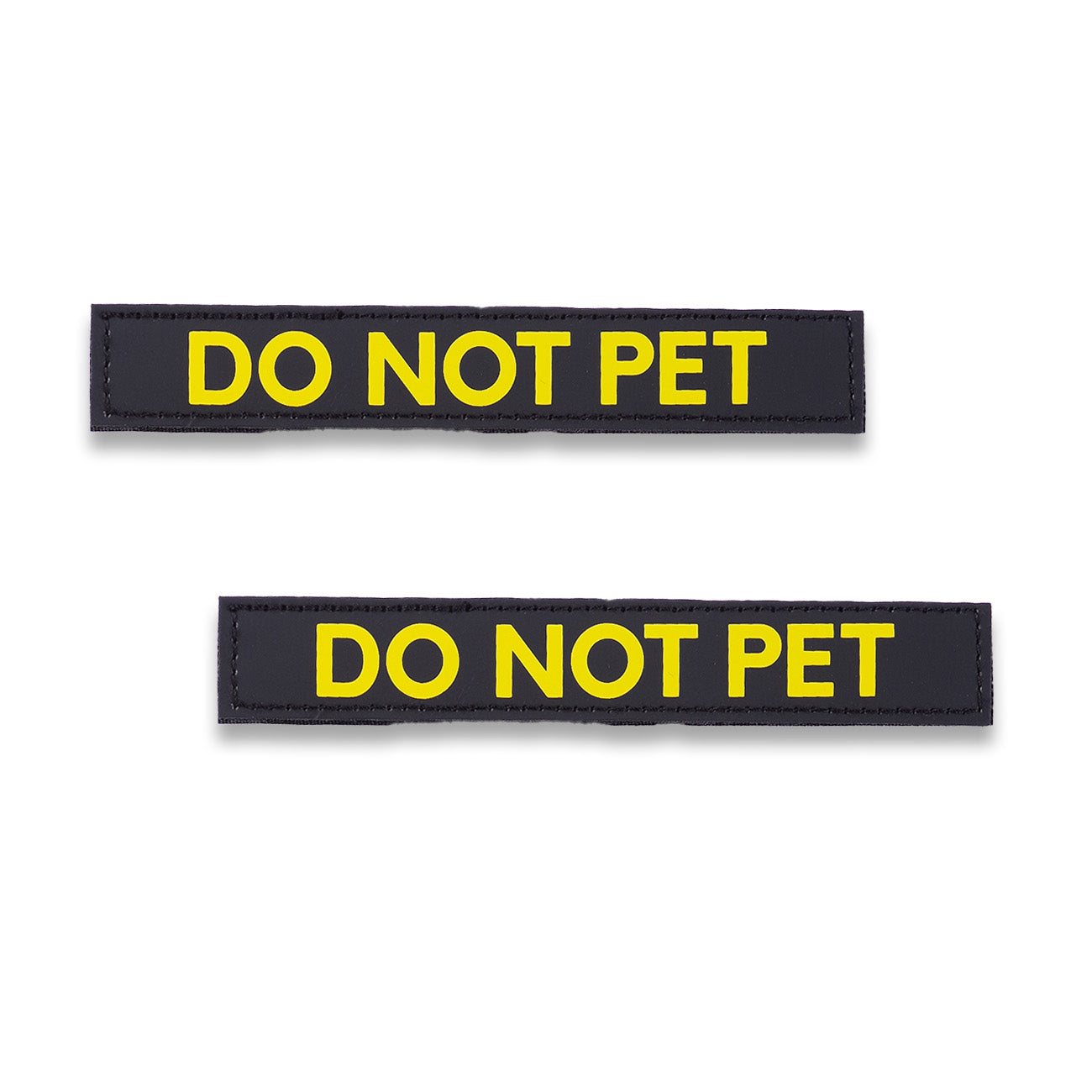 "DO NOT PET" Text Patch (2 pcs)