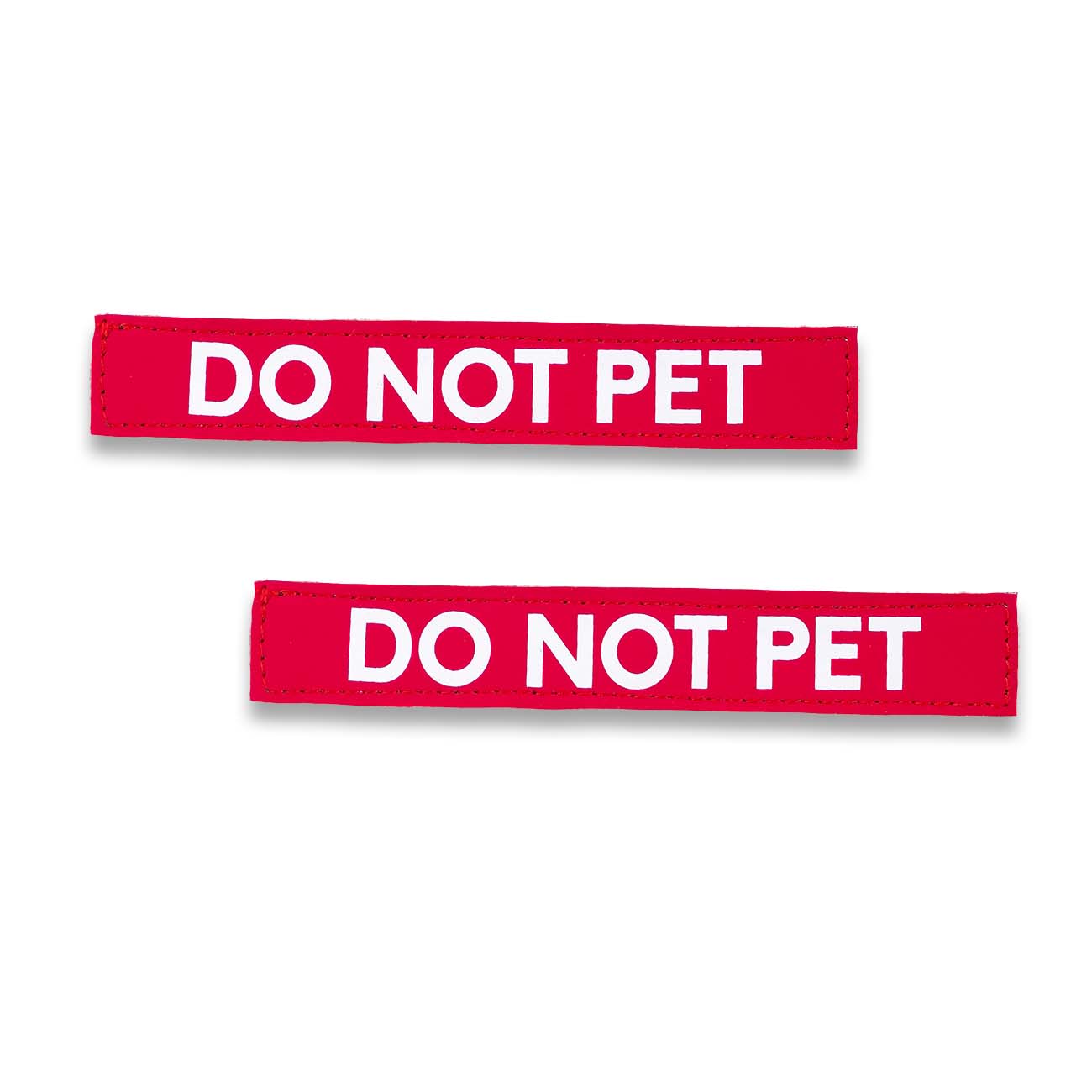 "DO NOT PET" Text Patch (2 pcs)