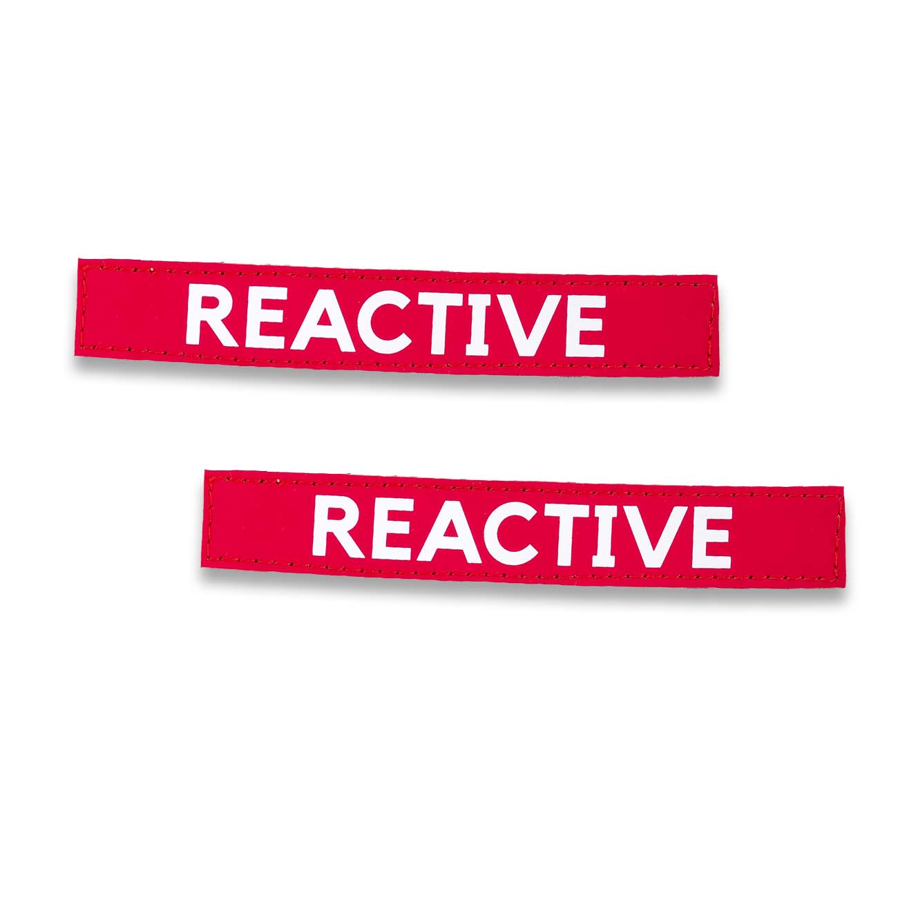 "REACTIVE" Text Patch (2 pcs)