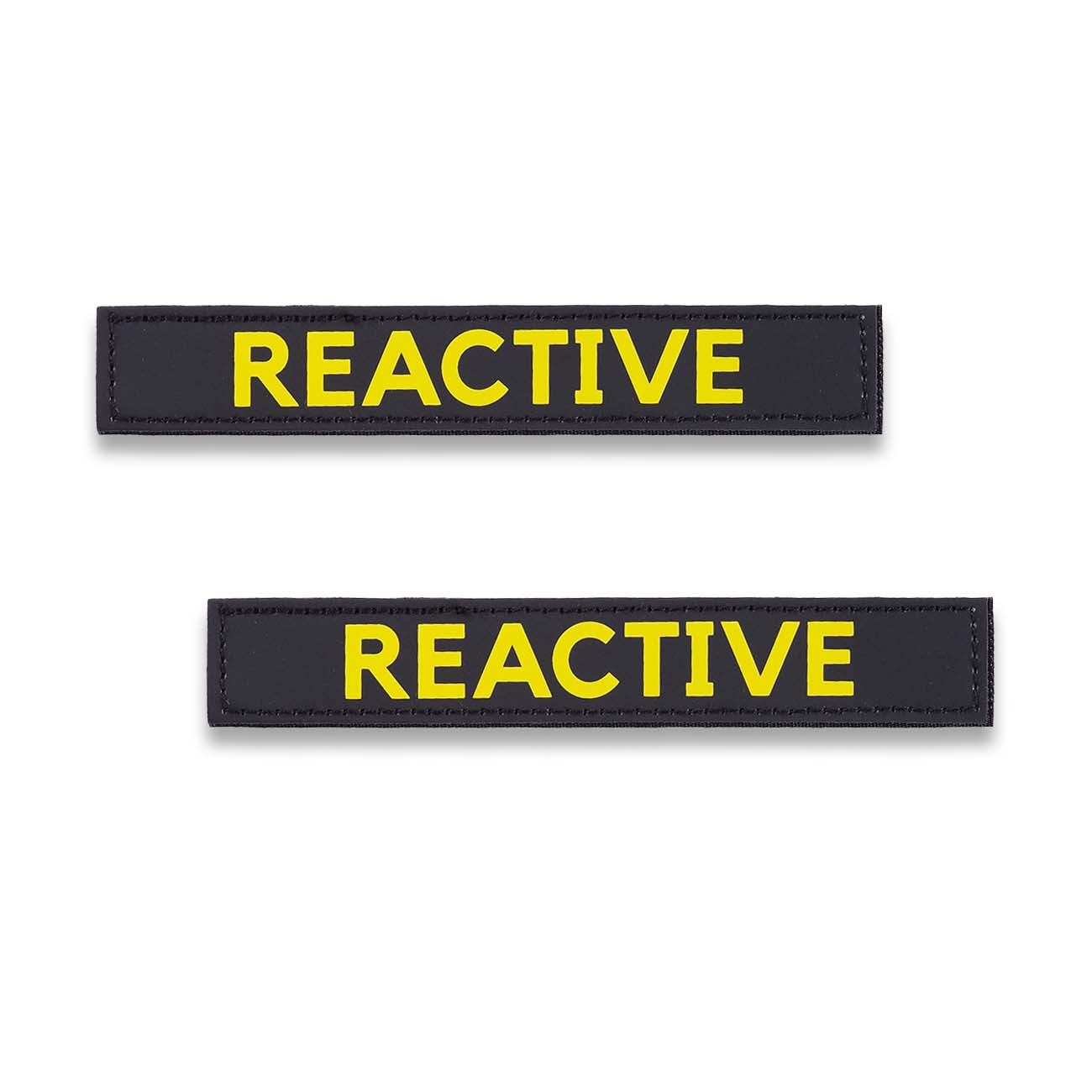 "REACTIVE" Text Patch (2 pcs)